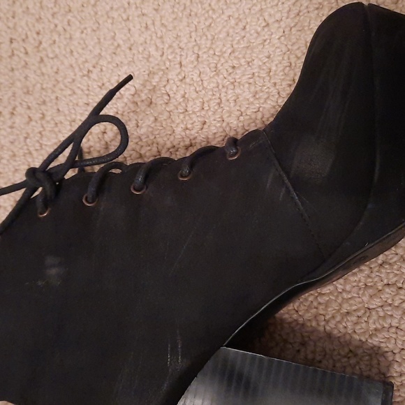 Platform ankle booties - Picture 6 of 8